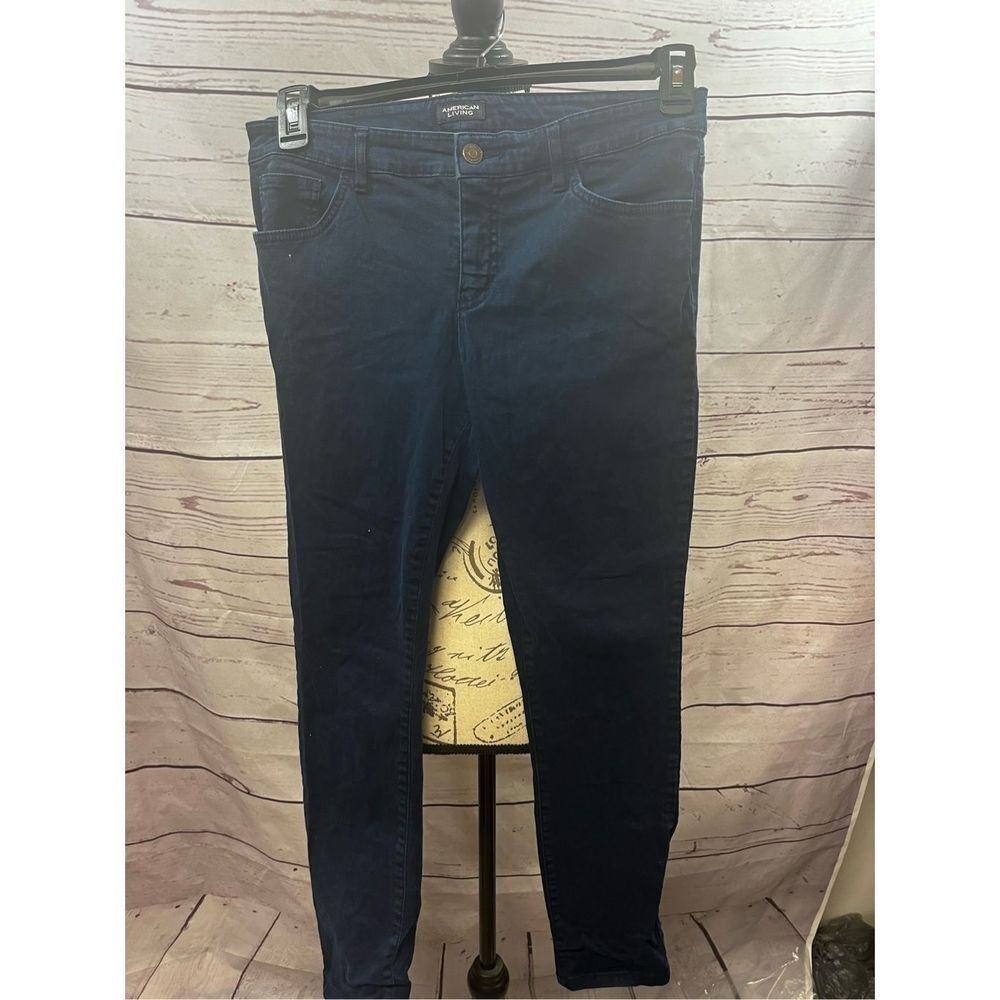 American Living Womens Dark Wash Skinny‎ Jeans Size 8
